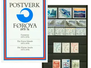 Færøerne - årsmapper 1975/76 - 2008