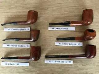 Ks.4Diverse piber  kr 185 pr. stk.