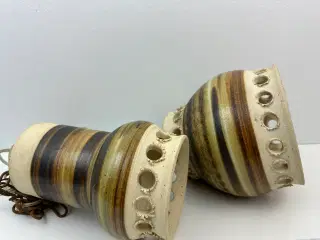 2 stk. retro keramik pendler
