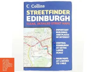 Edinburgh Streetfinder af Collins Bartholomew Ltd, HarperCollins (Firm) (Bog)