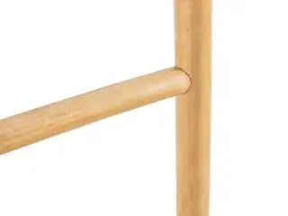 Håndklædestige med 5 trin bambus 150 cm