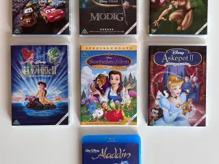 Børnefilm / Tegnefilm / Disney - DVD og Blu-ray