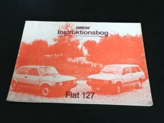 Instruktionsbog Fiat 127