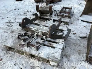 Skifte og Adapterplade 5 Styk