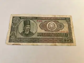 25 Lei Romania 1966