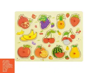 puslespil med frugtmotiver (str. 30 x 22 cm)