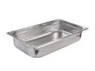 6 stk. Kantine stål 1/1 GN H100 mm 13,25 ltr APS