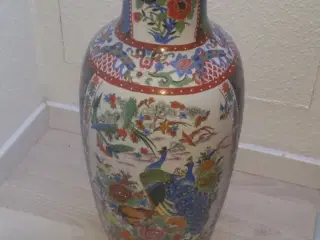 Gulv vase m kina motiver