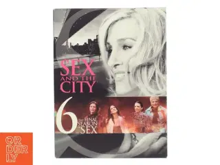 Sex and the City: The Complete Season 6 med Sarah Jessica Parker (DVD)