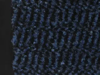 Måtte med støvkontrol rektangulær tuftet 90 x 150 cm blå