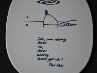 Platte, smørebrik, Piet Hein