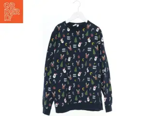 Julesweater med print fra Name It (str. 164)