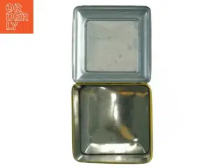 Gammel Droste kakaodåse (str. 14,5 x 8,5 x 8,5 cm)