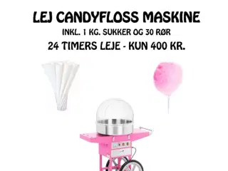 UDLEJES - Candyfloss maskine