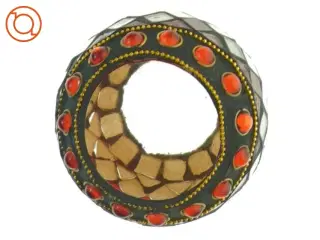 Farvet glasmosaik stearinlysholder (str. 8 cm)