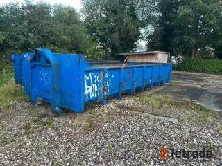 - - - Container med krog hejs