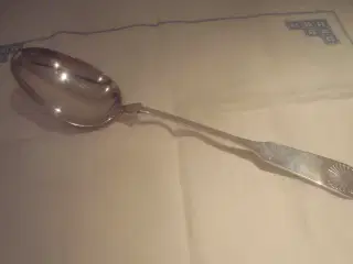 SUPPESKE sølvplet, kæmpestor, retro ,smuk stand. 