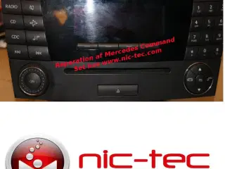Mercedes Musik system display rep