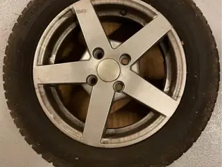 Continental vinterdæk på alufælge – 175/65 R14 XL 