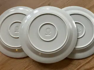 Retro, 11 smukke tallerkener, dia. 18 cm