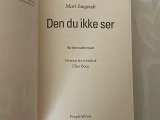 Mari Jungstedt: Den du ikke ser