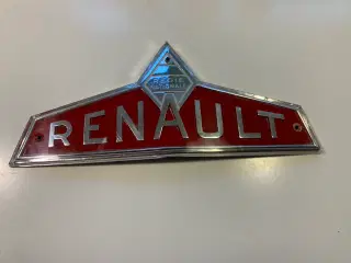 Renault skilt gammelt / ubrugt 