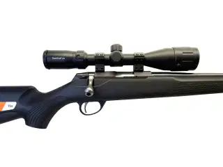 Tikka T1X incl. kikkert og lyddæmper salonriffelsæt-EN3244-kal 22 lr