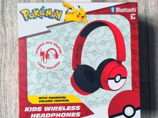 Pokemon Kids wireless headset Pokeball red *NY* 