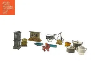 Miniature landbrugssæt (str. 11 cm)