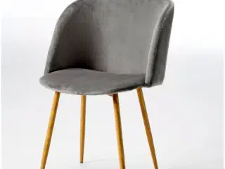 Spisebordsstol i Velour