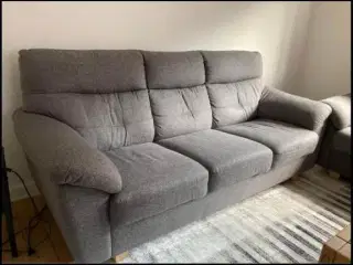 Velholdt sofa