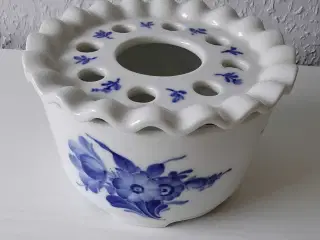 Blå Blomst Fyrfads varmer