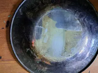 Fad plet sølv 