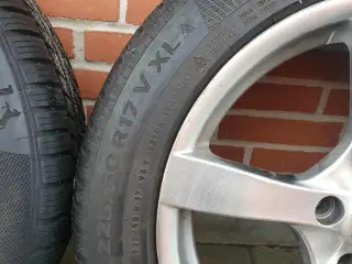 4 stk. gode vinterdæk på fælge