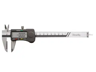 Digital skydelære 0-150x0,01 mm med hårdmetal måleflader