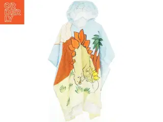 Badeponcho med dinosaur print (str. L)