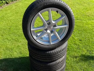 16" Alufælge med sommerdæk