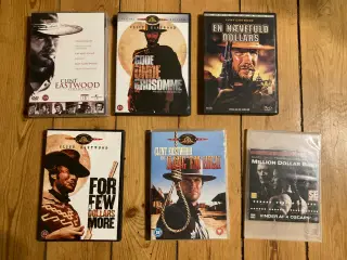 Clint Eastwood dvd samling 