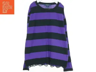 Langærmet stribet bluse fra Ralph Lauren (str. 140)