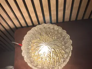 Stor Stjerne plafond i klart glas fra Odreco