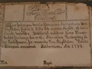 Rigsdaler 1799