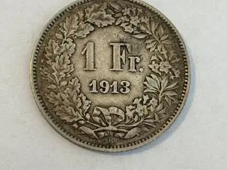 1 Franc Switzerland 1913