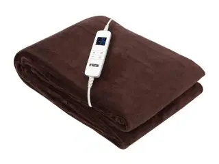 Varmetæppe N’OVEEN EB655 – brun, super blødt, 180 × 130 cm