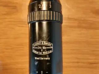 Schmidt & Bender 2,5 - 10 x 56 riffelkikkert