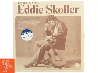 Eddie Skoller En aften med LP (str. 31 x 31 cm)