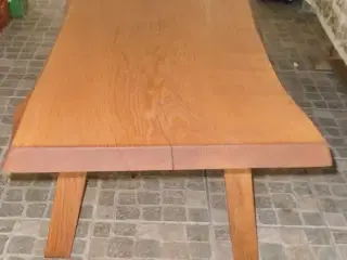 Planke bord i masiv egetræ