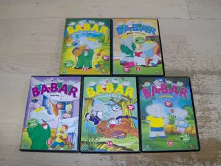 5 DVD MED BABAR
