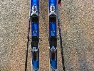 Ski, skistave og taske