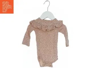 Bodystocking med dyreprint og flæser fra MarMar (str. 56)