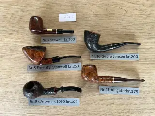 Ks. 2 Piber fra kr.175 pr.stk